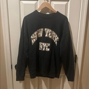 Garage Black New York NYC Sweatshirt